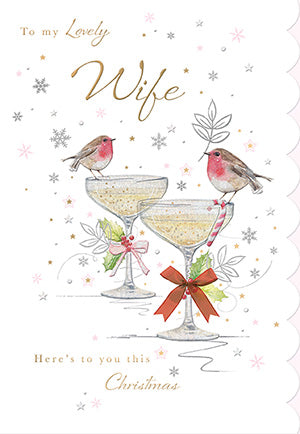 Lovely Wife - Christmas card