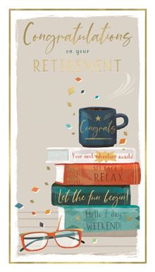 Congratulations, Retirement - card