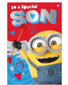 To a special son - Valentine's card