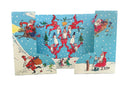 Quentin  Blake Santas- Caltime, Advent Calendar