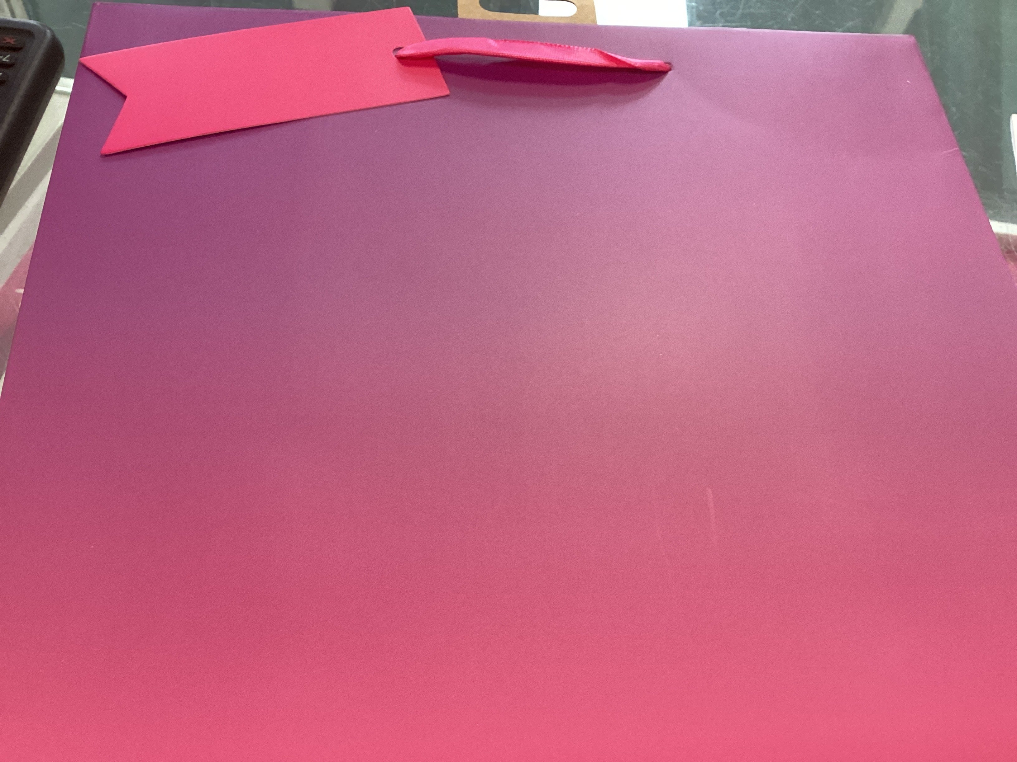 Pink Ombré - Large - Gift Bag