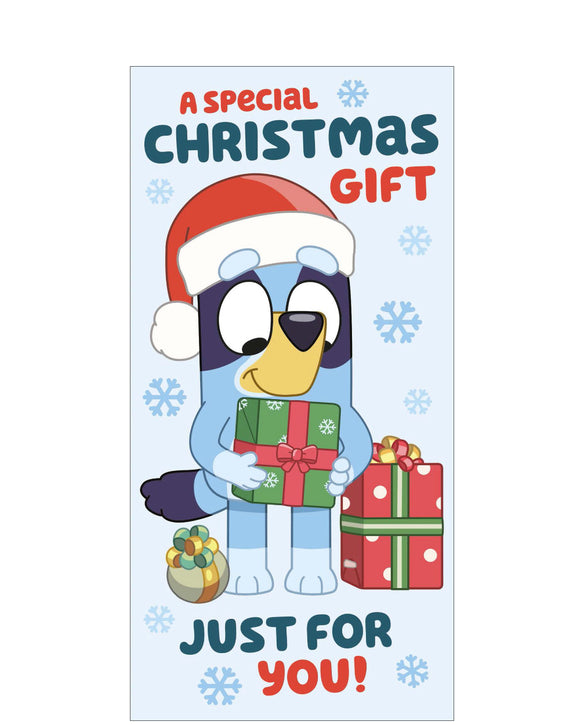 A Special Christmas Gift - Bluey Christmas Money Wallet