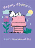 Enjoy your special day - Snoopy Birthday card