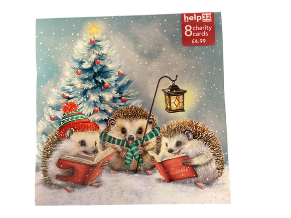 The cutest carollers - Pack of 8 Charity Christmas cards