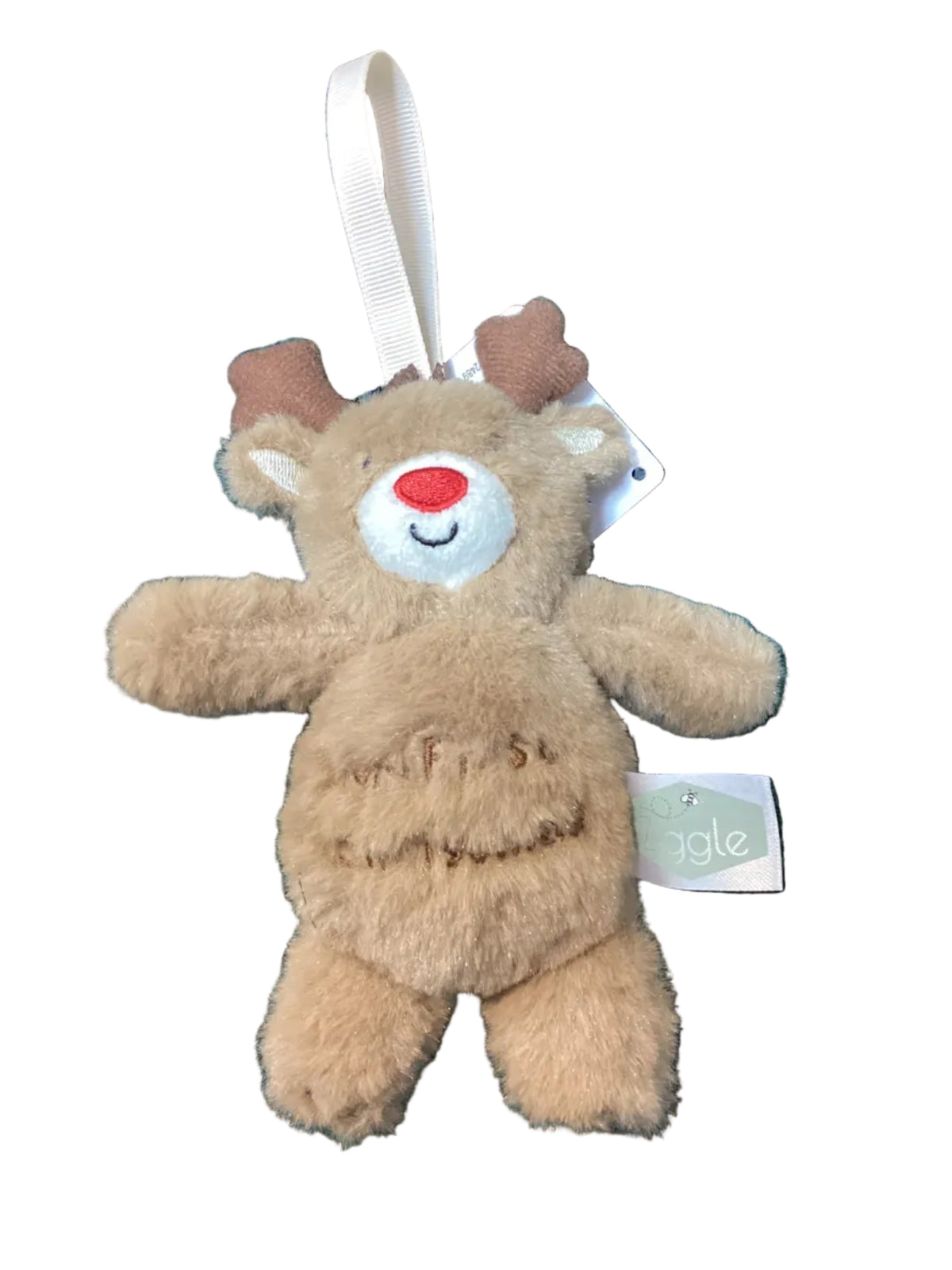 My first Christmas hanging reindeer decoration