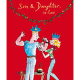 Son & Daughter-in-law - Quentin Blake Christmas card