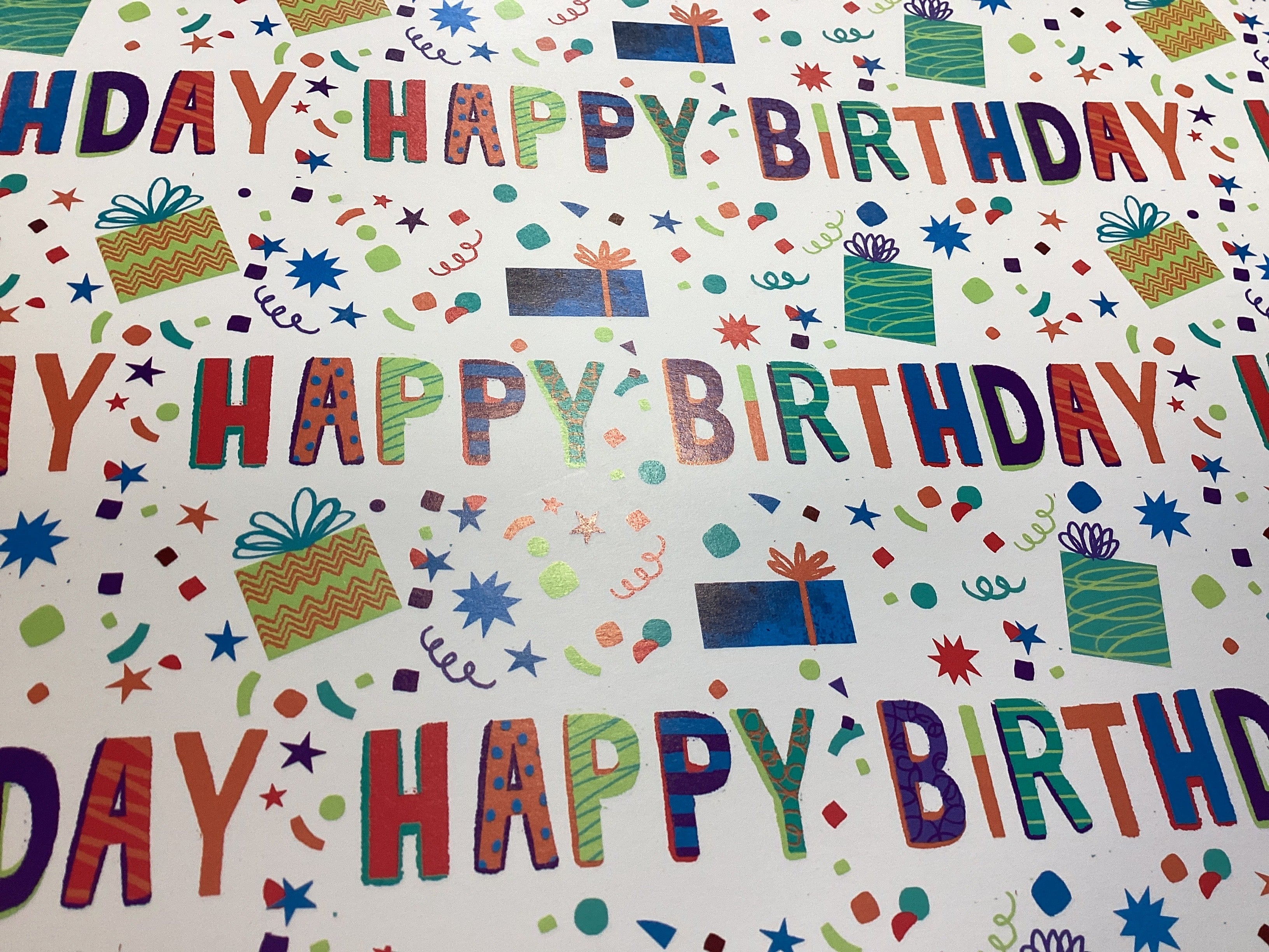 Happy birthday - Wrapping Paper