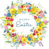 Spring Wreath - Easter card