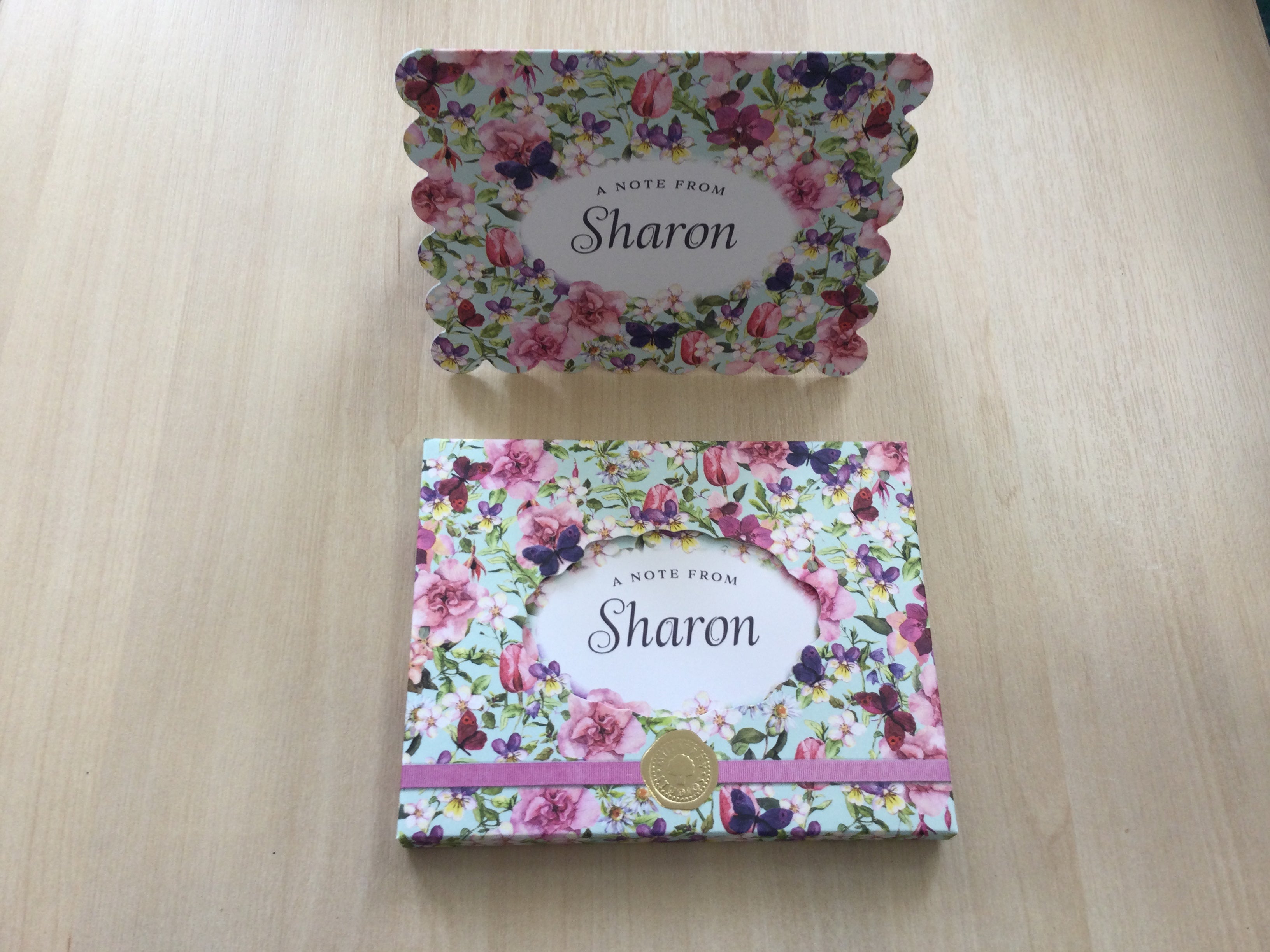 A Note from Sharon - 8 notelets – Nickery Nook