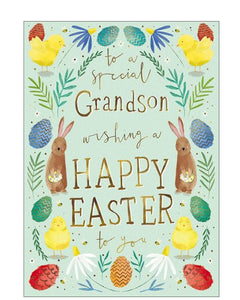 Special Grandson Easter card