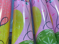 Rolled Wrap Pink Big Balloons - 4m - Wrapping Paper