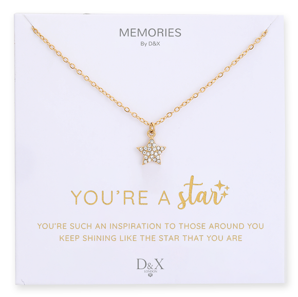 You're a Star - memories necklace