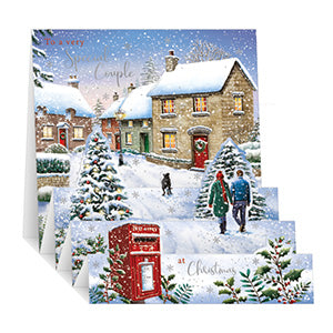 Special couple  - Pop up Christmas card