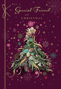 Special Friend Christmas card