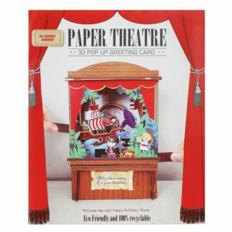 Pirate Ship Theatre -  3d pop up Birthday card