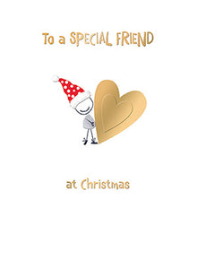 Special friend - Christmas card