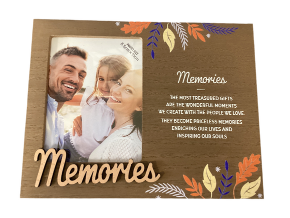 Memories  - Personalised  Picture Frame