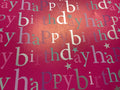 Pink Happy Birthday - Wrapping Paper