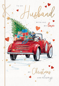 Husband Christmas card