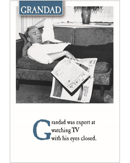 Grandad - Father's day card