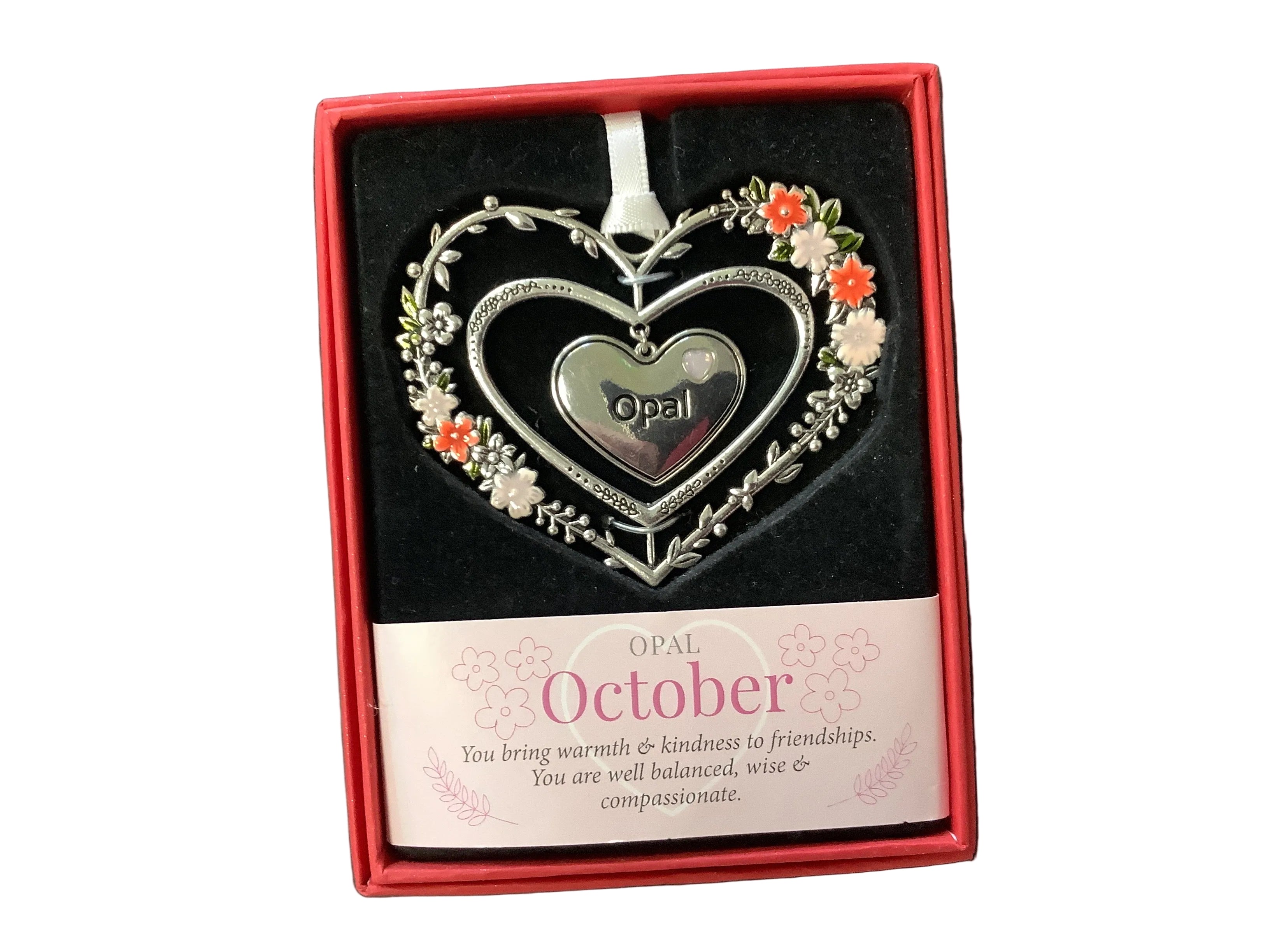 Gemstone Hearts - October Opal
