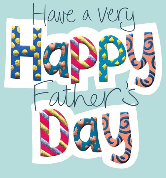 Very happy Father's Day card