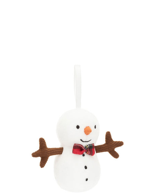 I am Festive Folly Snowman decoration - Jellycat London