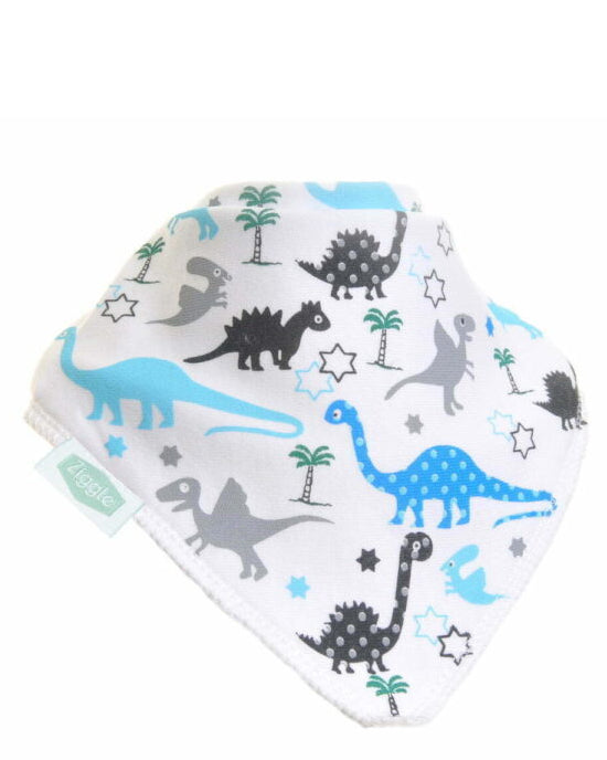 Dinosaur Dribble Bib - Ziggle Baby