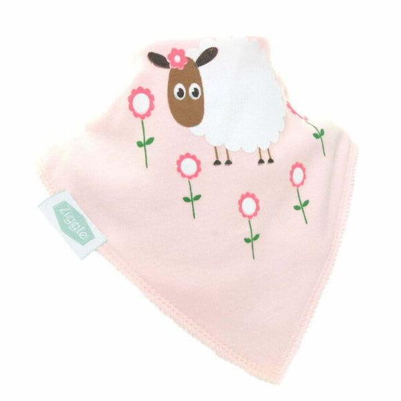 Pink Sheep Dribble Bib