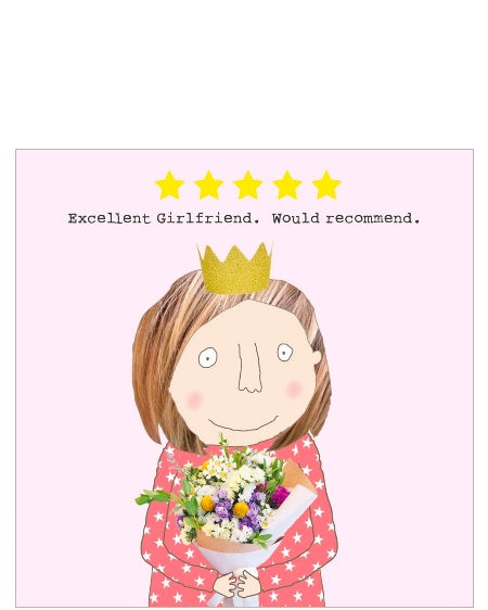 5* Girlfriend - Rosie Made a Thing card