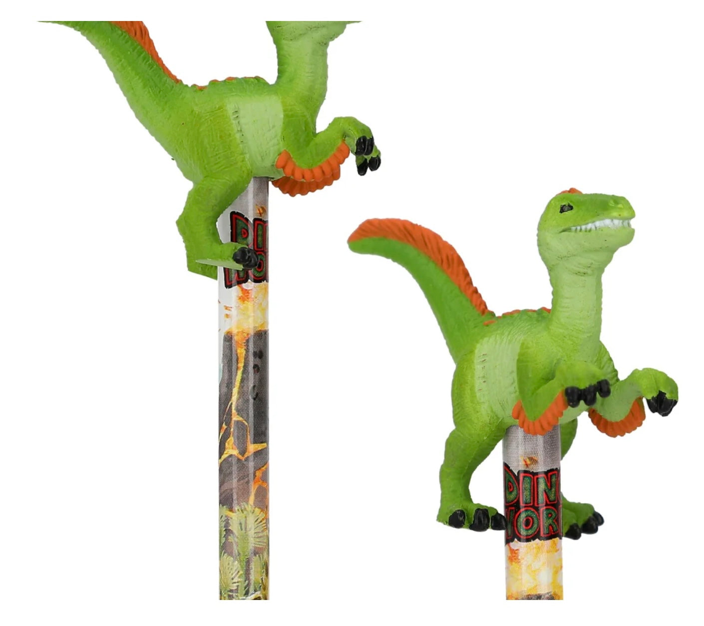 Dino world Pencil With Topper - Pencil