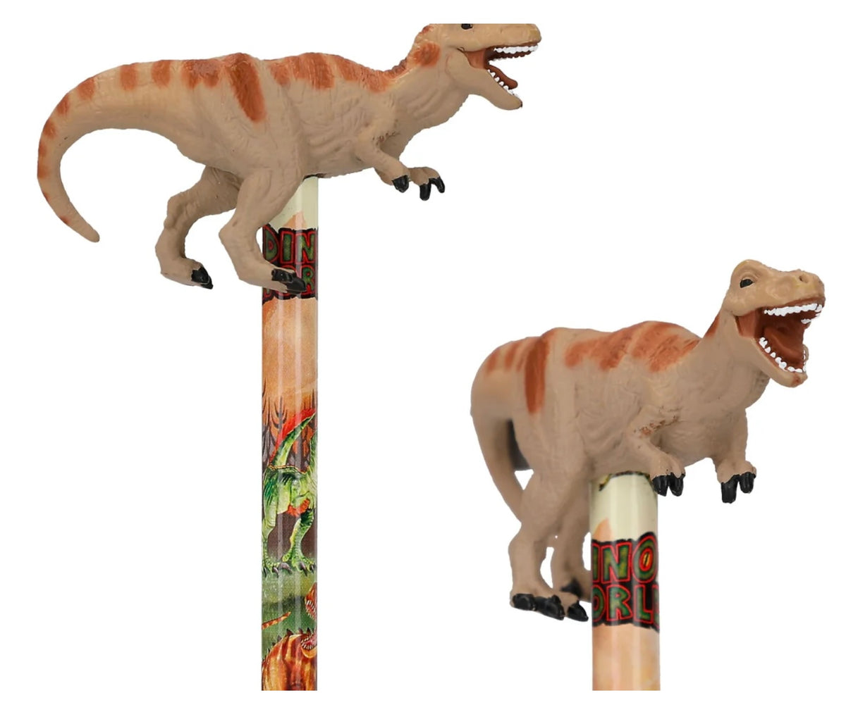 Dino world Pencil With Topper - Pencil