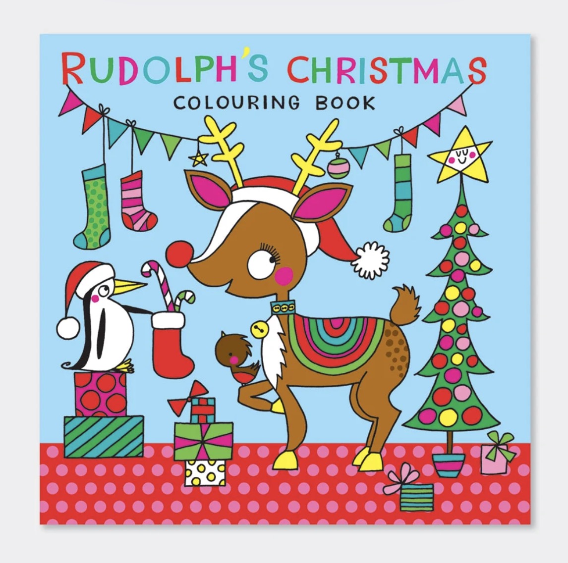 Rachel Ellen Rudolph’s Christmas - Colouring Book