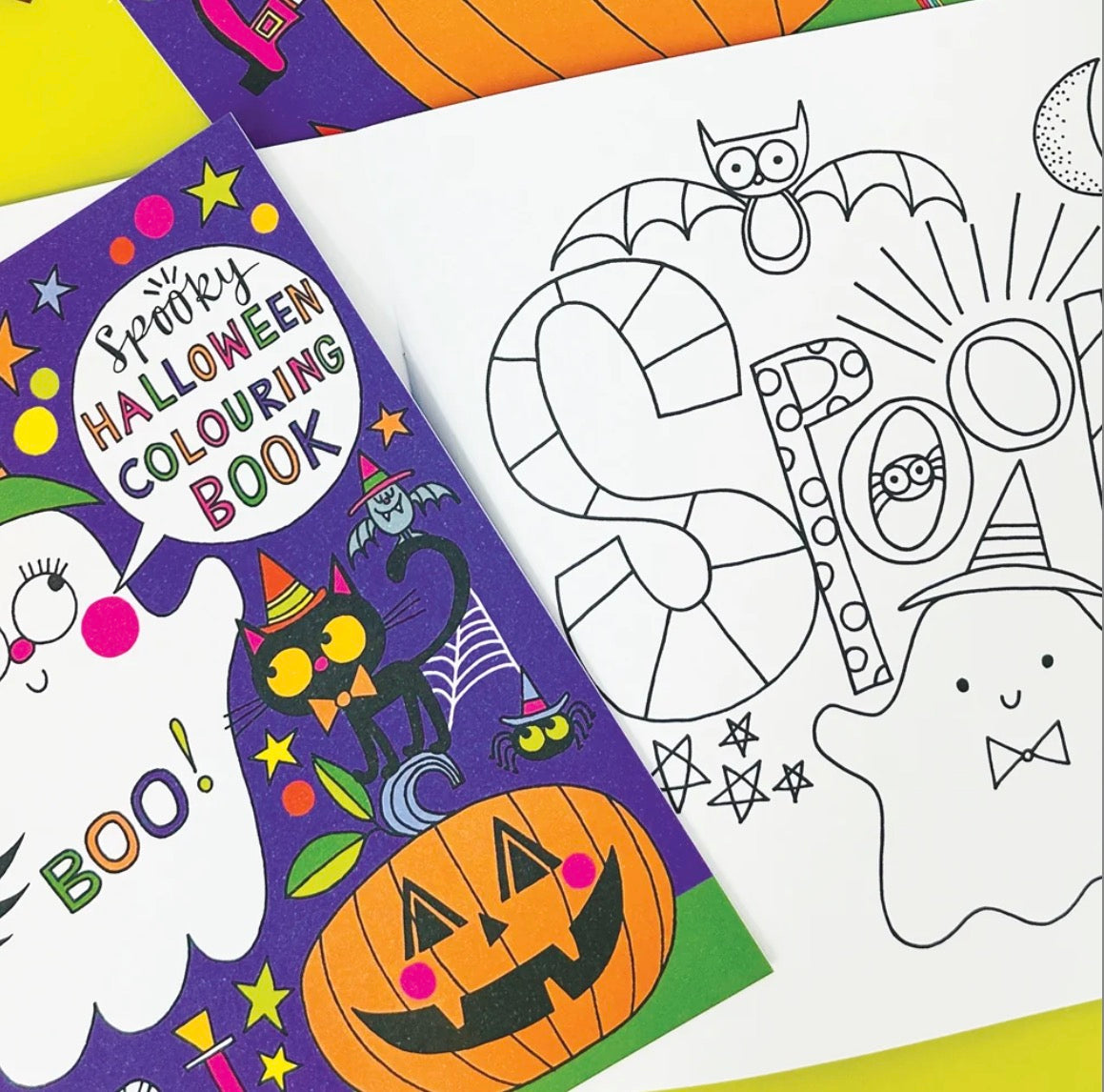 Rachel Ellen Spooky Halloween - Colouring Book