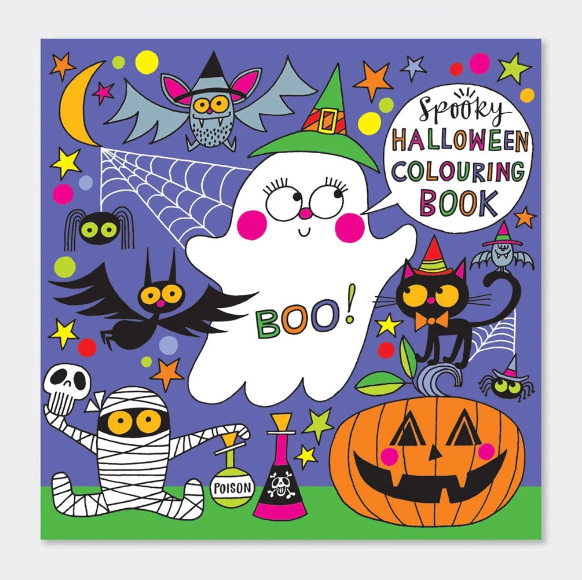 Rachel Ellen Spooky Halloween - Colouring Book