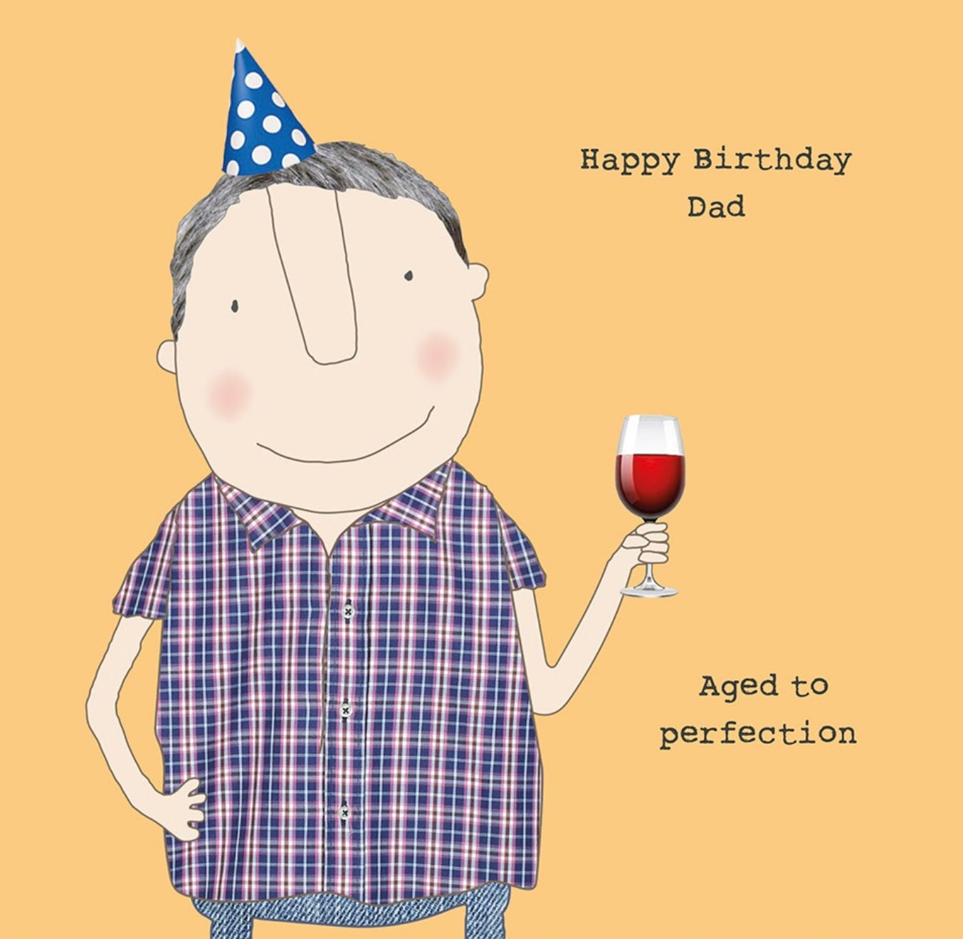 Dad, Aged to perfection - birthday card