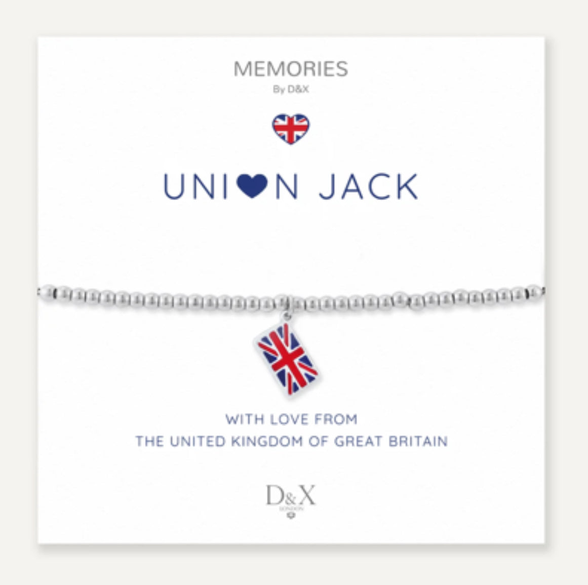 D&X Memories Union Jack - Bracelet