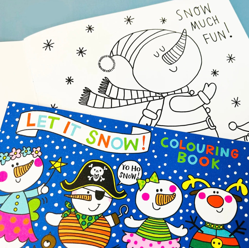 Rachel Ellen Let it Snow- Colouring Book