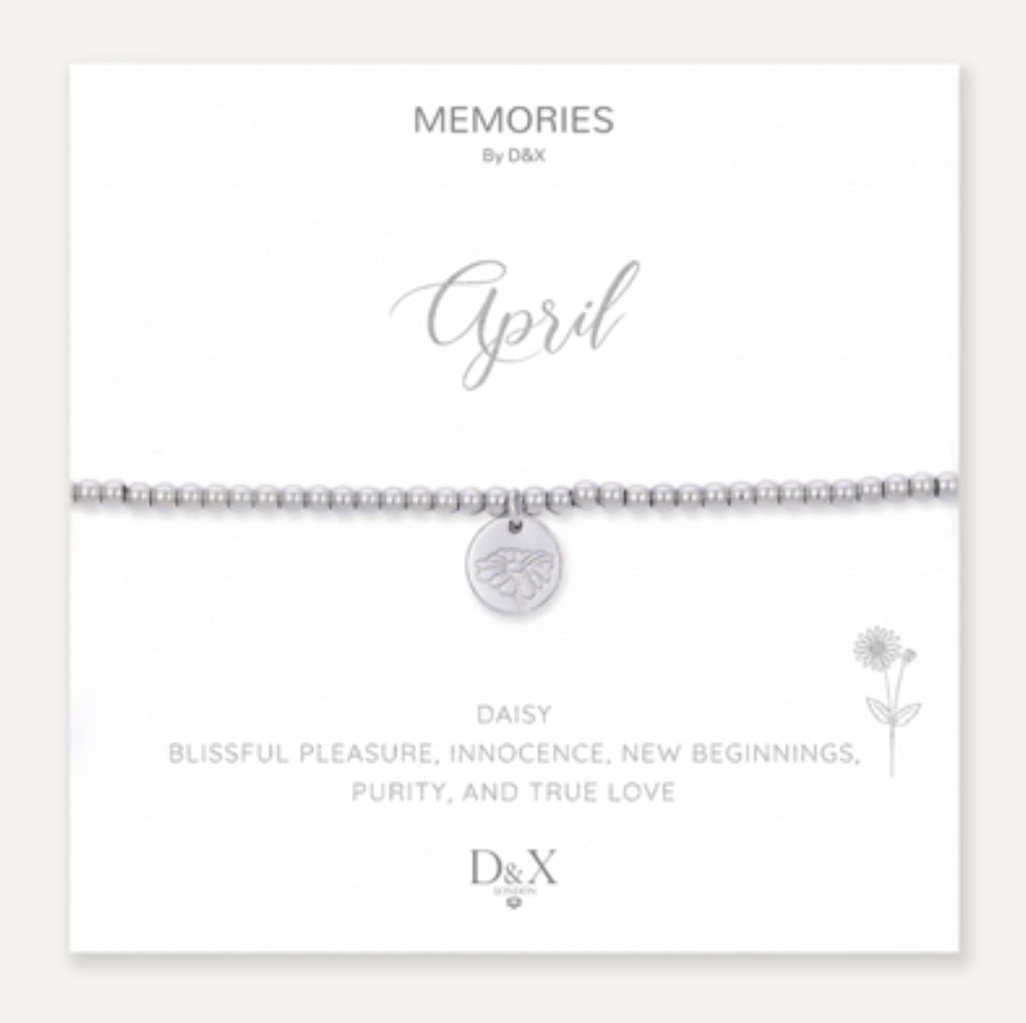 D&X Memories April - Bracelet