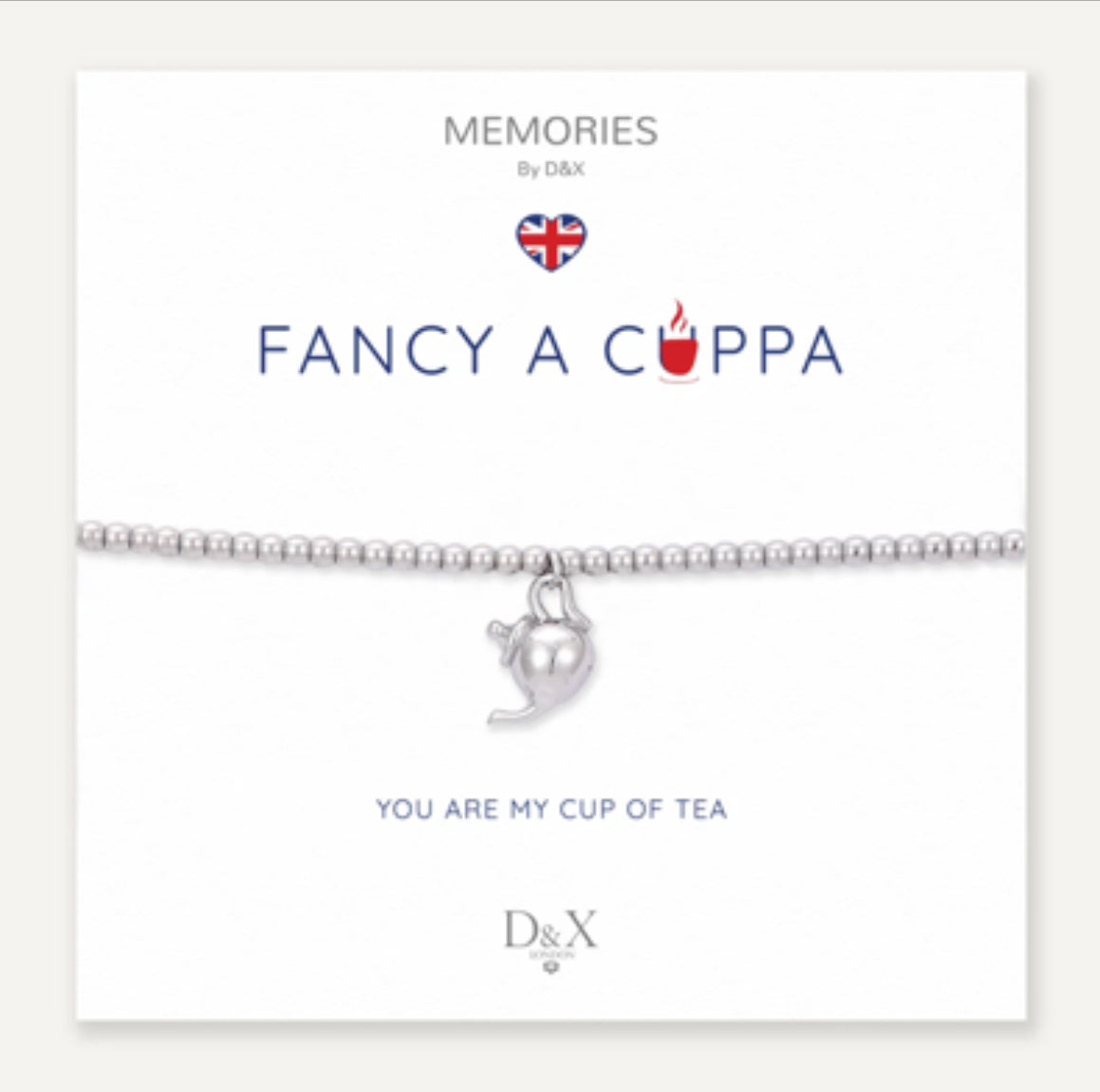 D&X Memories Fancy A Cuppa - Bracelet