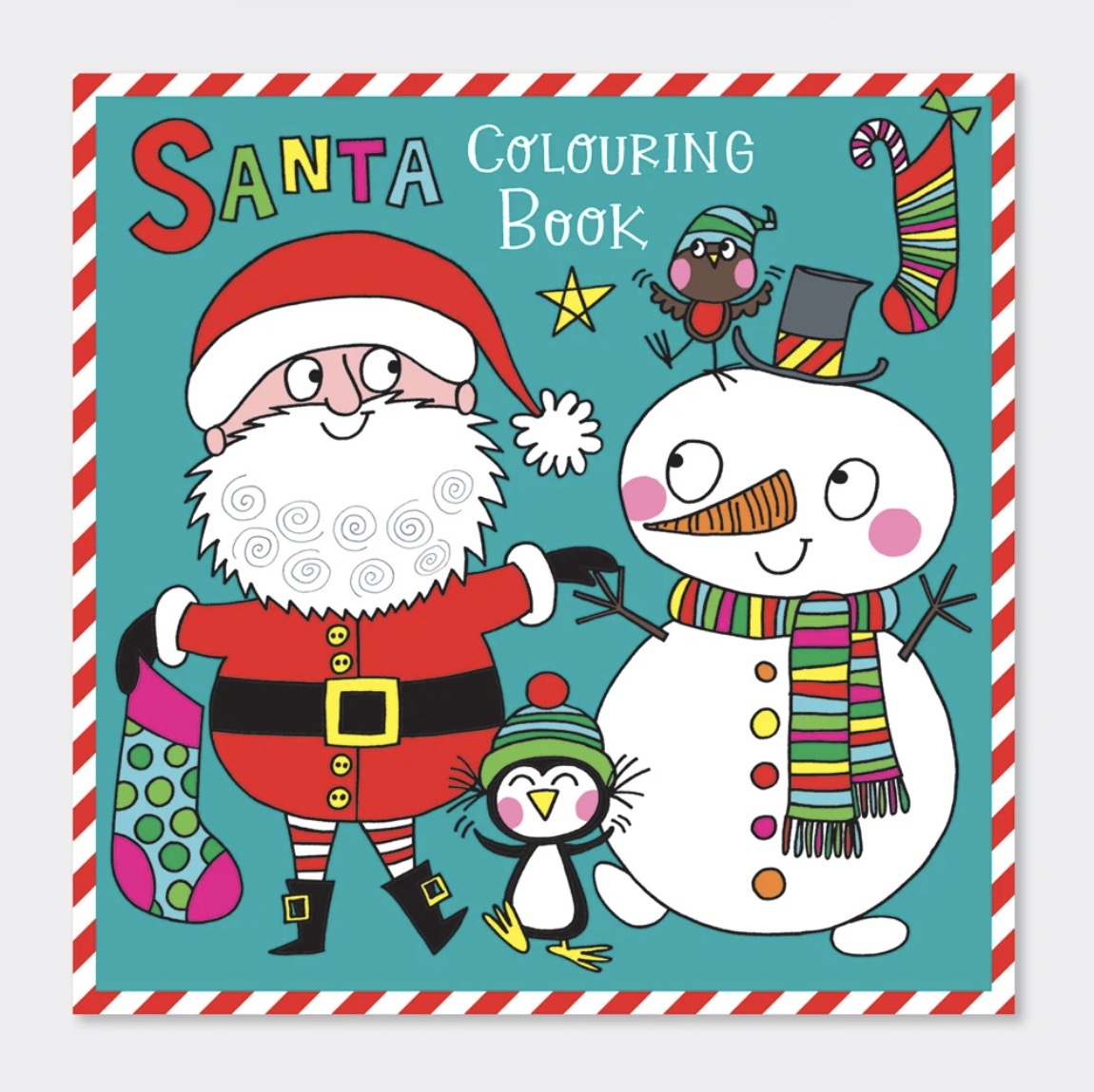 Rachel Ellen Santa - Colouring Book
