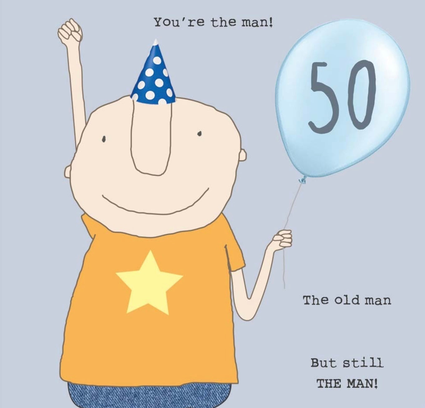 50th birthday - Rosie Made a Thing card