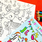 Rachel Ellen Rudolph’s Christmas - Colouring Book