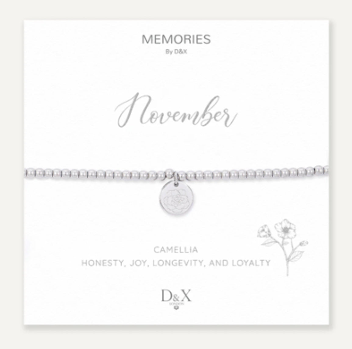 D&X Memories November - Bracelet