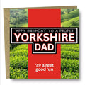 Yorkshire Dad Birthday card