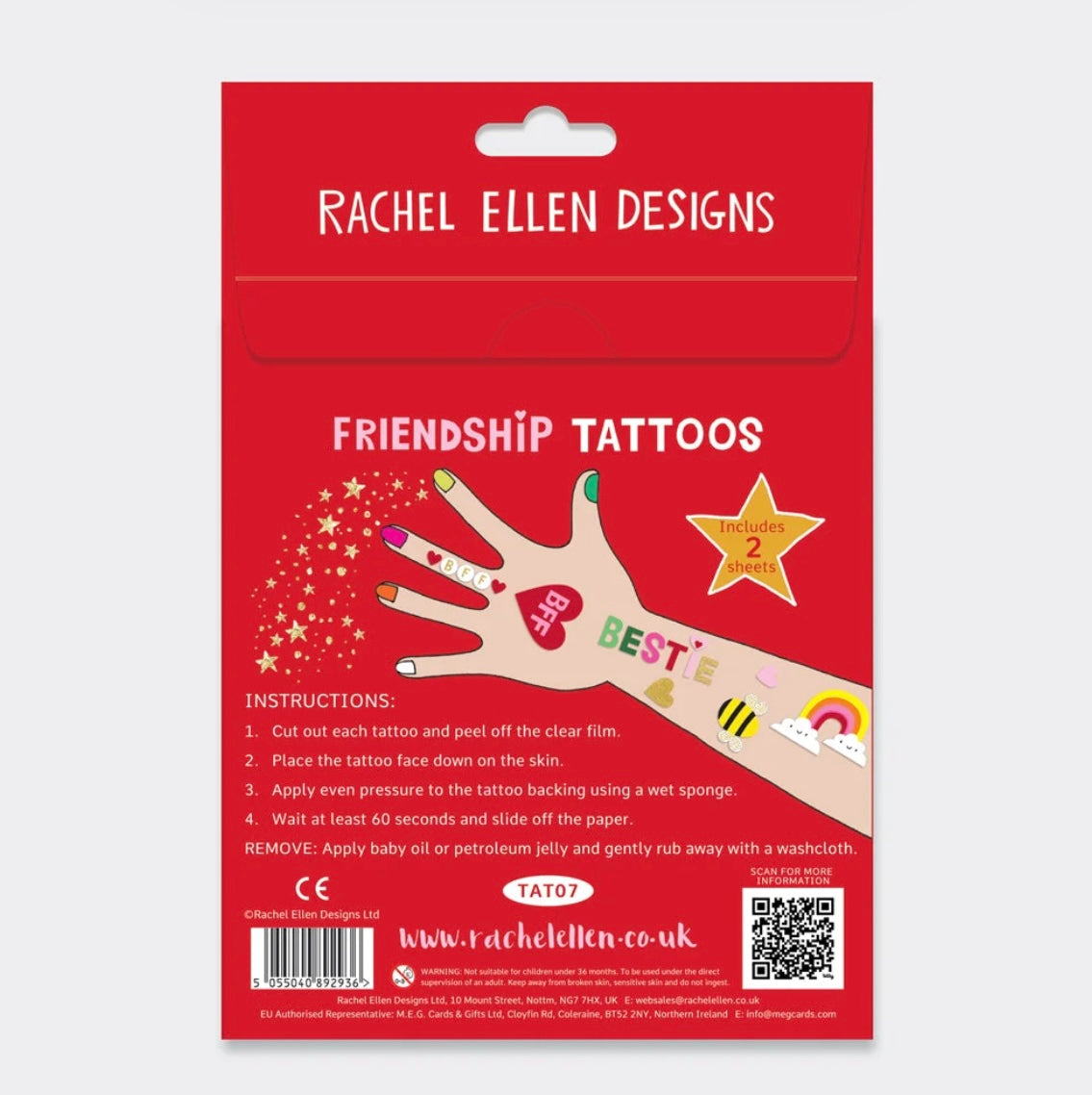 Rachel Ellen Friendship - Tattoos
