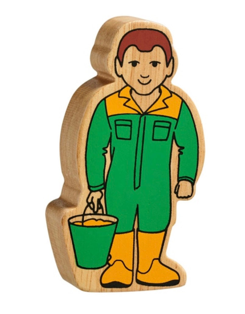 Wooden Mr & Mrs Farmer Set - Toys