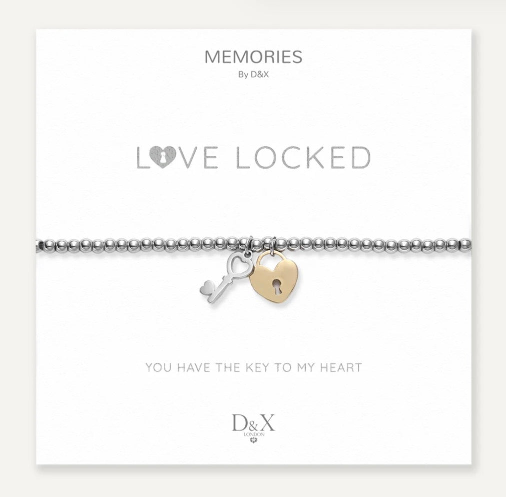 D&X Memories Love Locked - Bracelet