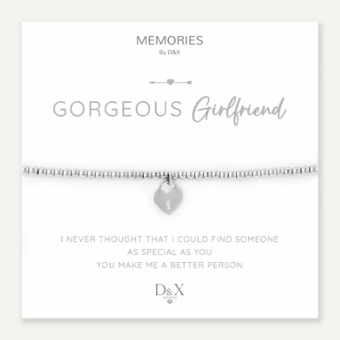 D&X Memories Gorgeous Girlfriend - Bracelet