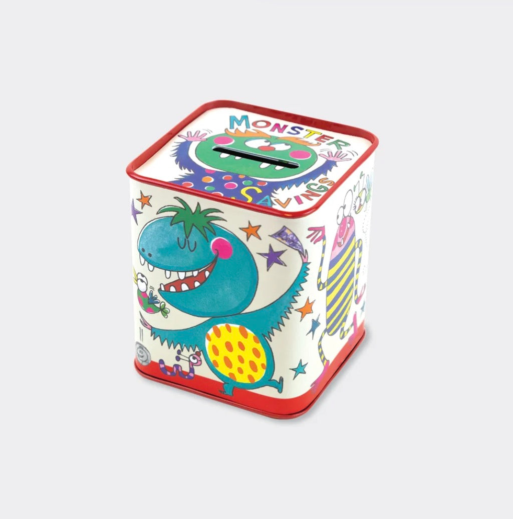 Monster savings tin